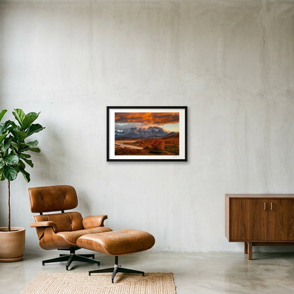 Autmn light_40x60 — 60×40cm, 24×16" Black Frame