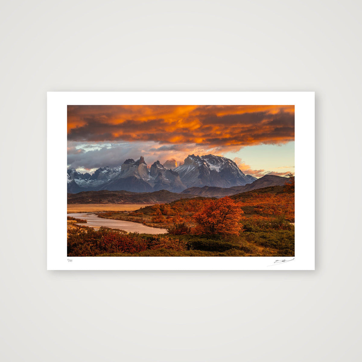 Autmn light_40x60 — 60×40cm, 24×16" Print only