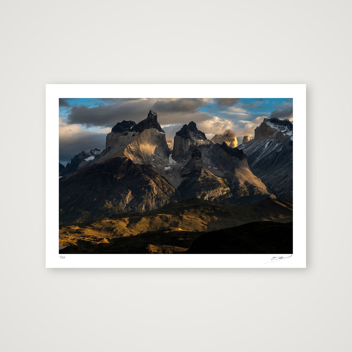 7 - The mighty Cuernos_20-40x60 — A4 (30×21cm, 12×8") Print only