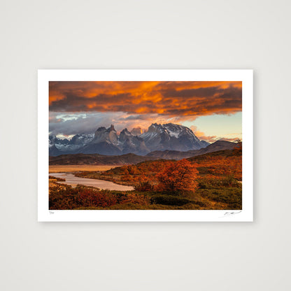 Autmn light_40x60 — A4 (30×21cm, 12×8") Print only