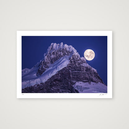 5 - Ice moon_40x60 — A4 (30×21cm, 12×8") Print only