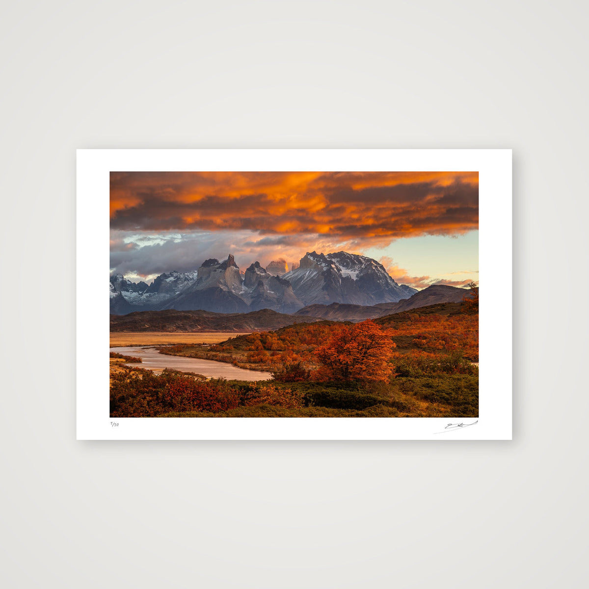 Autmn light_40x60 — 45×30cm, 18×12" Print only
